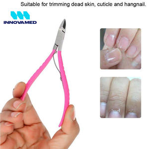 Alicates de acero inoxidable para uñas, removedor de cutículas afiladas, portátil, duradero, alicates para cutículas - Product Image 3