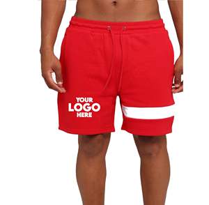 Pantalones cortos de nailon de una sola capa de secado rápido para hombre, de color sólido, informales, de cinco puntos, para fitness, deportes y gimnasio. - Product Image 5