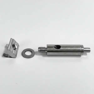Set di sospensione a filo regolabile in altezza con molla per profilo da 44 mm con scanalatura - Product Image 4