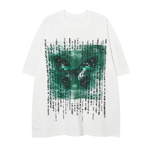2024 Großhandel benutzer definierte schwere 250gsm Drop Shoulder T-Shirt 100% Baumwolle Vintage T-Shirt, Herren Fitted T-Shirts - Product Image 1