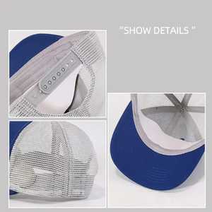 Chapeau de camionneur avec logo personnalisé en gros pour hommes 6 panneaux en maille sport broderie en mousse de haute qualité pour l'extérieur applicable - Product Image 6