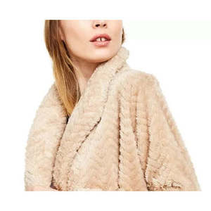 Cardigan da Donna Calvin Klein Beige Extra Large con Cuciture a Chevron - Product Image 2