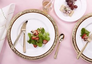 Cuillère de restaurant lot de 4 couverts en acier inoxydable manche martelé cuillère fourchette couteaux ustensiles de cuisine cuillère de mariage fabriqué en inde - Product Image 4