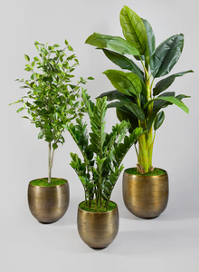 Floreros de hierro estilo costero hechos a mano para centros de mesa de boda y Decoración de mesa para el hogar - Product Image 2