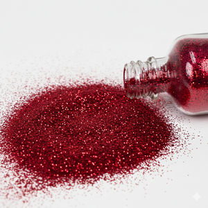 Hoogglans polyester glitter voor textiel, drukwerk en knutselen |   100 hittebestendige kleuren - Product Image 1