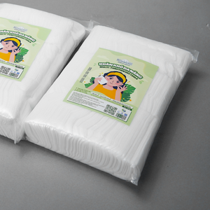Kawaii 300 Feuille Doux Soins Personnels Ménage Nettoyage Multi-Usage 180x130mm Lingettes Sèches Tissu Non Tissé Fabriqué au Vietnam - Product Image 5