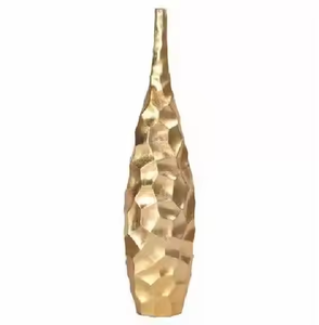<b>Metal</b> Flower <b>Vase</b> Best Shape Floral <b>Vase</b> in Silver Color for Home & Wedding Tabletop Decorations by decor Impex - Product Image 4