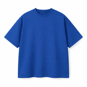 เสื้อยืดสตรีทแวร์พรีเมียมไซส์ใหญ่ ผ้าฝ้ายนุ่ม ทรงหลวม สกรีนโลโก้แบบมินิมอลได้ ยูนิเซ็กส์ รับผลิตแบบ OEM ODM สินค้าใหม่มาแรงปี 2026 - Product Image 2