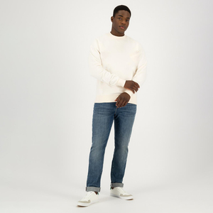 Sweat-shirt en éponge française unisexe pulls décontractés à manches longues solide pull léger sweats pour hommes en vrac - Product Image 3