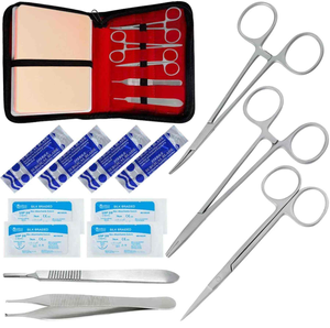 Meilleures ventes en gros Kit de suture pour étudiants en médecine Instruments électriques manuels avec coussinet de couture pour kits de pratique - Product Image 2