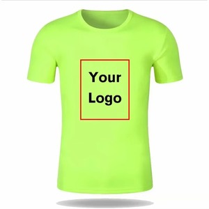T-shirt de course à séchage rapide pour hommes et femmes avec logo imprimé en 3D, vêtements de sport à manches courtes pour marathon et gym personnalisés - Product Image 5