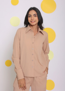 <span class=keywords><strong>Camicia</strong></span> da <span class=keywords><strong>donna</strong></span> in <span class=keywords><strong>lino</strong></span> naturale in cotone <span class=keywords><strong>Beige</strong></span> con colletto con bottoni con scollo a tinta unita modello occidentale disponibili grandi taglie-ODM fornitura - Product Image 2