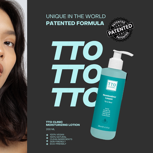 Lotion hydratante TTO Clinic 200ml, lotion hydratante à la céramide, à l'huile d'arbre à thé, à l'acide hyaluronique, à l'argousier et à la centella, soin de la peau - Product Image 4