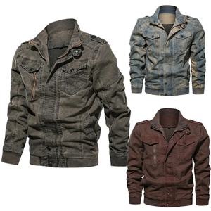 Chaqueta de mezclilla para hombre de primavera y otoño, chaqueta de mezclilla rasgada a la moda, chaqueta vaquera para hombre, prendas de vestir, abrigos de vaquero para hombre - Product Image 6