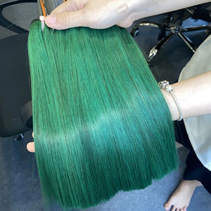 Doux Tendance Super Soyeux Lisse Un Donateur Brillant Os Cheveux Raides Bundles Extensions de Cheveux Naturels HD Lace Perruque Bob Perruque - Product Image 1