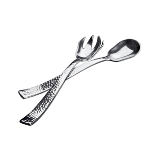 Serveur à salade en acier inoxydable, plaqué cuivre, offre spéciale - Product Image 2