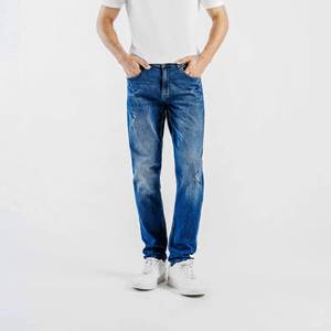 Pantalon en denim pour hommes de haute qualité pantalon cargo multi-poches à la mode jean personnalisé imperméable solide à motif 3D printemps hiver - Product Image 6