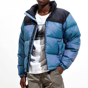 Chaqueta Acolchada Informal para Hombre, Relleno 100% Algodón, Chaqueta Ligera de Invierno para Hombre, Impresión de Logotipo Personalizado, OEM - Product Image 1