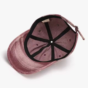 Casquette de baseball imprimée personnalisée unique, assortie aux couleurs, décontractée, pour le sport en plein air, unisexe, 100% coton, tissu en velours, courante, quatre saisons - Product Image 3