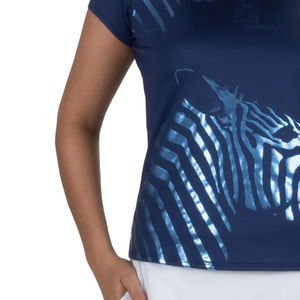 Mujeres Casual manga corta gimnasio Fitness correr 10% poliéster sublimación Golf Polo camisa niñas deportes Golf Polo camisas para la venta - Product Image 5