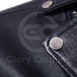 Veste en cuir de conception de haute qualité à bas prix, imperméable et respirante pour hommes, service OEM, vestes pour hommes - Product Image 4