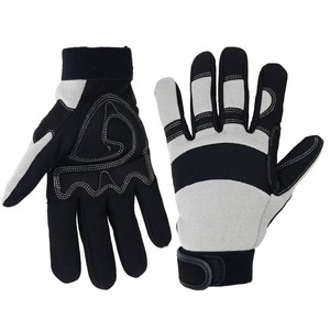Gants de mécanicien pour hommes best-seller et logo personnalisé Gants de mécanicien pour vêtements de travail en cuir de grande qualité - Product Image 1