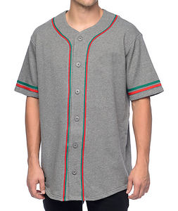 Maillots de baseball respirants imprimés personnalisés, vêtements de sport de grande taille pour la mode et l'école - Product Image 1