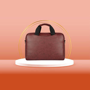 Genuine <b>Leather</b> Business Briefcase with <b>Laptop</b> Compartment - Product Image 6