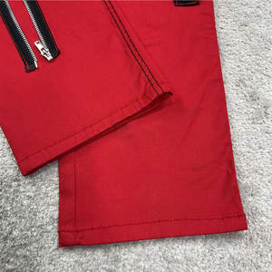 Pantalones Góticos Emo Punk Rojos y Negros para Hombre con Tiras Reflectantes, Pantalones Más Vendidos al por Mayor 2026 - Product Image 3