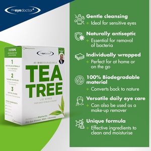 Toallitas limpiadoras Eye Doctor Tea Tree, 20 toallitas - Product Image 4