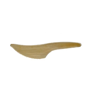 Couverts jetables en feuille de palmier biodégradable naturel de haute qualité cuillères à soupe compostables couteau pour les fêtes voyage le plus recherché - Product Image 6