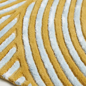 Ensemble de tapis de haute qualité en coton tufté à la main, motif abstrait moderne, écologique, adapté aux animaux domestiques, à poils longs - Product Image 2