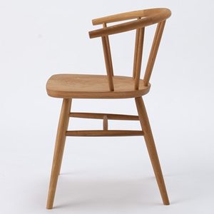 เก้าอี้รับประทานอาหารสีขาวทำจากไม้สักเนื้อแข็งคุณภาพสูงและการตกแต่งที่เป็นธรรมชาติสำหรับในร่มและกลางแจ้ง - Product Image 3