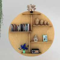 Étagère murale en bois rétroéclairée par LED New Vision |   Lampe de chevet murale minimaliste en chêne sur mesure, décoration moderne pour la maison