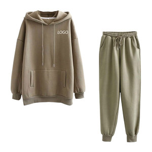 Ensemble de survêtement décontracté pour homme en coton 100 % avec sweat à capuche zippé et pantalon de jogging respirant pour l'hiver – Vente en gros - Product Image 1