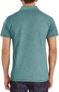 Haute qualité hommes 100% coton pour polos personnalisé imprimé motif solide à manches courtes Anti-rides Jersey ODM approvisionnement - Product Image 3