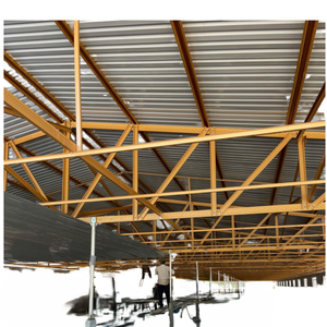 Système d'habitation agricole EC100.100 Duracoat, charpente de toit en acier standard JIS, légère, revêtement de qualité G550, type léger - Product Image 1