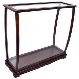 Vitrina clásica de madera de cedro marrón, suministros de artesanía de arte náutico alto de tamaño mediano, artesanía, decoración del hogar, técnica pintada a mano - Product Image 2