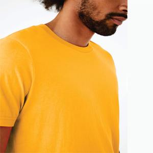 T-shirt col rond 100% coton pour homme Stock Street Wear Chemise unie tricotée à manches courtes décontractée pour Offre Spéciale - Product Image 4