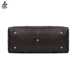 Bolsa de lona de cuero duradera de gran capacidad de estilo Vintage 2022, patrón personalizado, bolsa de almacenamiento de viaje para Gimnasio Deportivo a la moda - Product Image 4