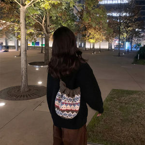 Bonnets d'hiver Slouchy Baggy Image Puff Printing 100% Acrylic Beanie Hats Knitted for Travel Sports All Teams Hommes et Femmes - Product Image 4