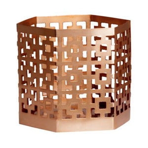 Porte-bougies votives en métal de conception standard, fabrication artisanale, design unique en découpe noire, support pour bougies chauffe-plat, décoration de table pour la maison et les mariages - Product Image 5