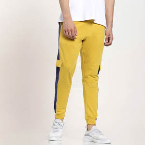 Meilleur prix Pantalon de survêtement décontracté pour hommes 100% coton Léger Confortable Taille moyenne Motif droit Foncé Respirant Séchage rapide OEM - Product Image 4