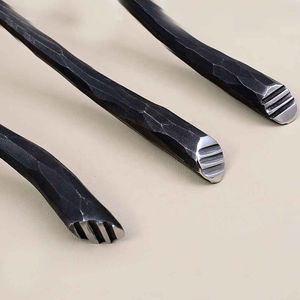 Cuchillos de Banquete Medievales Personalizados de Estilo Vintage para Acampar al Aire Libre, Cazar, Herramientas de Comedor Decorativas de Alta Durabilidad - Product Image 4