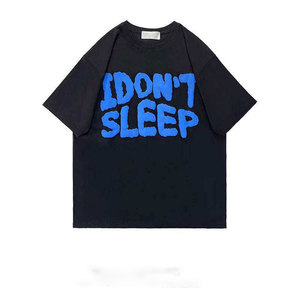NOVEDAD DE VERANO 2025, Camiseta con estampado 3D de abullonado para hombre, Camiseta 100% de algodón, camisetas informales con cuello redondo y manga corta con estampado de abullonado para hombre - Product Image 3