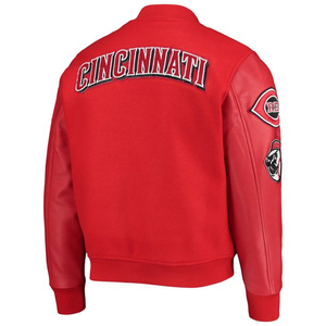 Veste Letterman universitaire unisexe avec logo personnalisé pour femmes, veste Letterman en laine lourde blanche d'hiver avec poche profonde pour hommes 2025 - Product Image 6