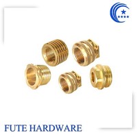 Tuerca de remache moleteada, pieza de engranaje, eje helicoidal, hélice de eje largo, pieza de latón, piezas mecanizadas personalizadas