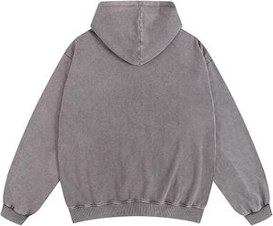 Nouveau design – Sweats à capuche d'hiver pour hommes 100 % coton molletonné avec fermeture éclair, délavage acide, personnalisables, faible MOQ, vente en gros, fabriqués au Pakistan - Product Image 6