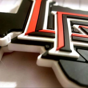 Pare-chocs de casque de baseball personnalisés avec adhésif 3M 2D 3D double bande pour les logos des équipes - Product Image 1