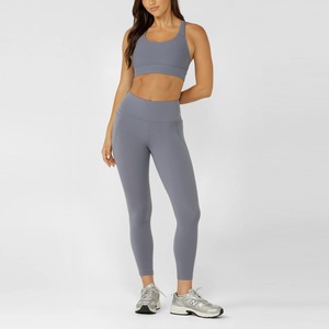 Customizable Lightweight Breathable Running Sports Bra High Quality Removable Pads XL Yoga Racerback Vest with Front Logo - Product Image 6